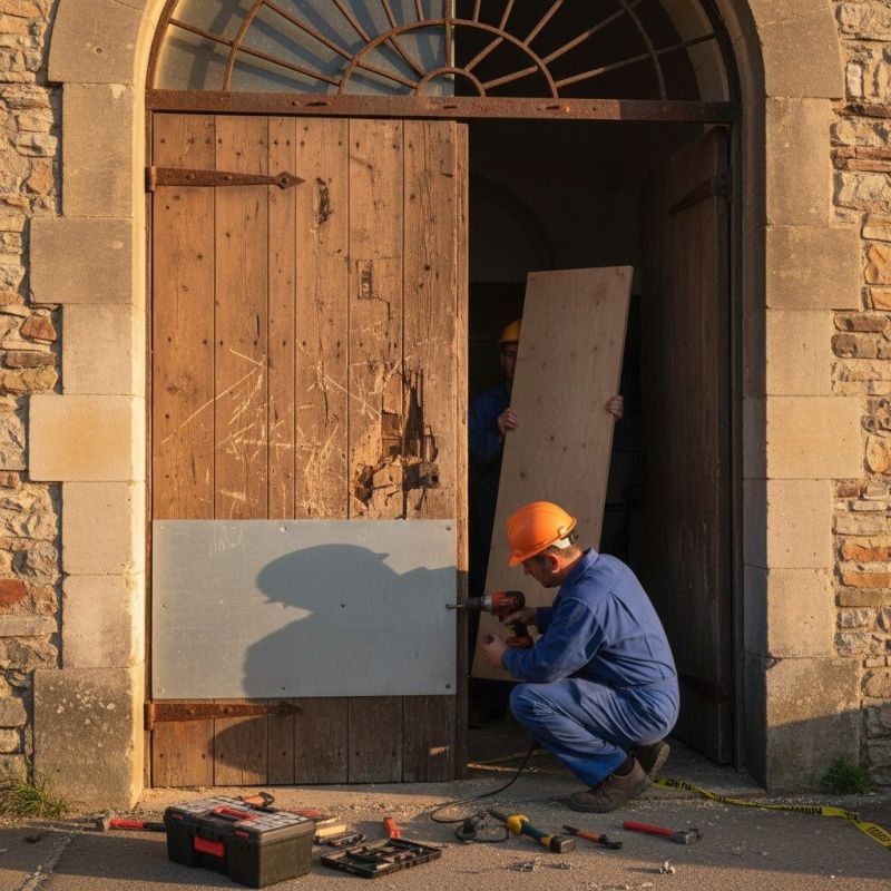 Entrance Door Repair