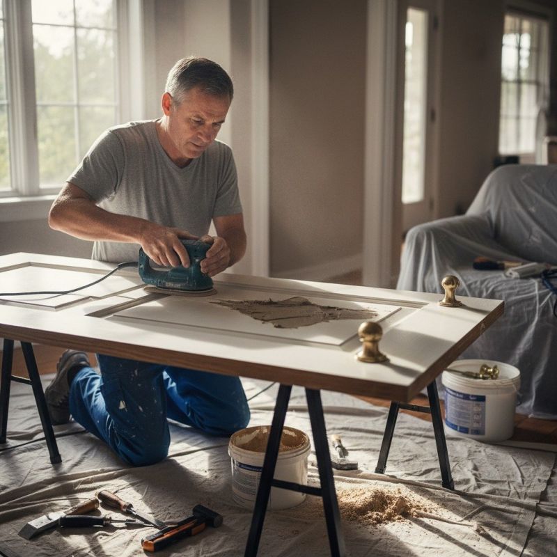 Interior Door Repair detail