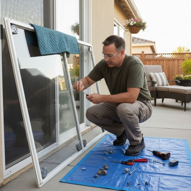 Sliding Mirror Door Repair