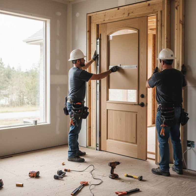 Solid Wood Door Installation