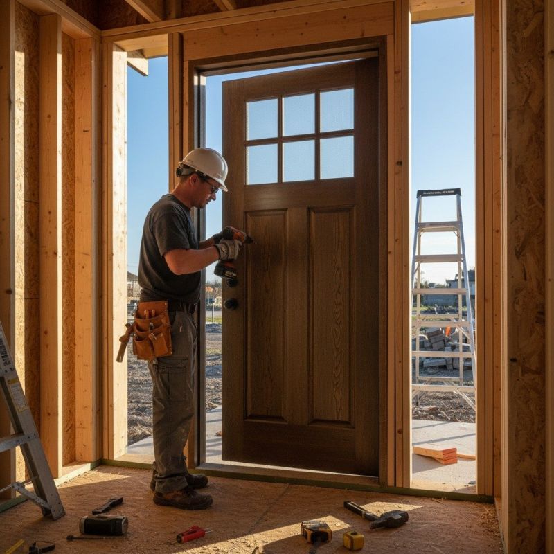 Solid Wood Door Installation